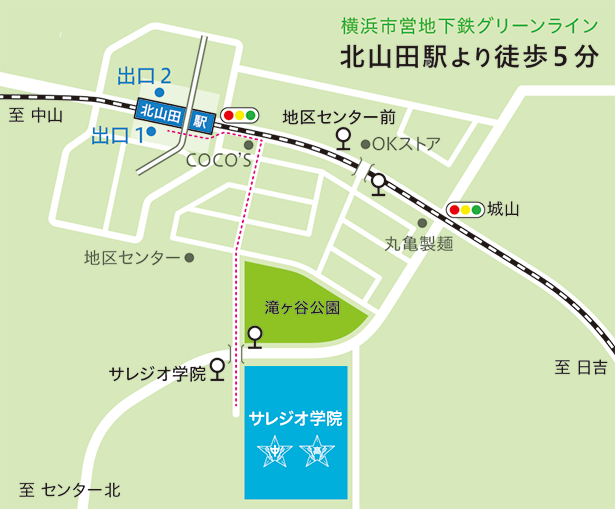 交通案内図