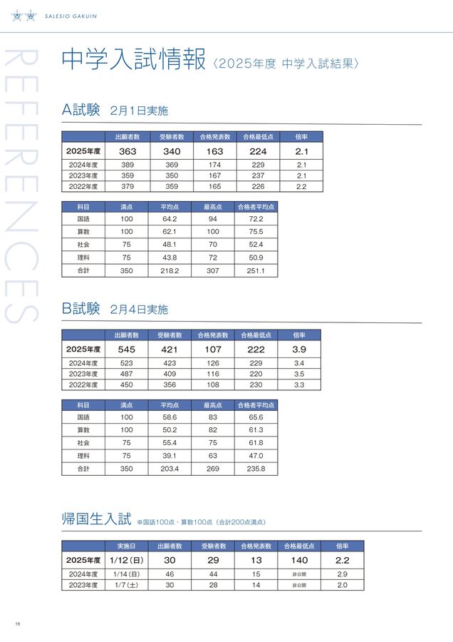 サレジオ学院_学校案内2026年